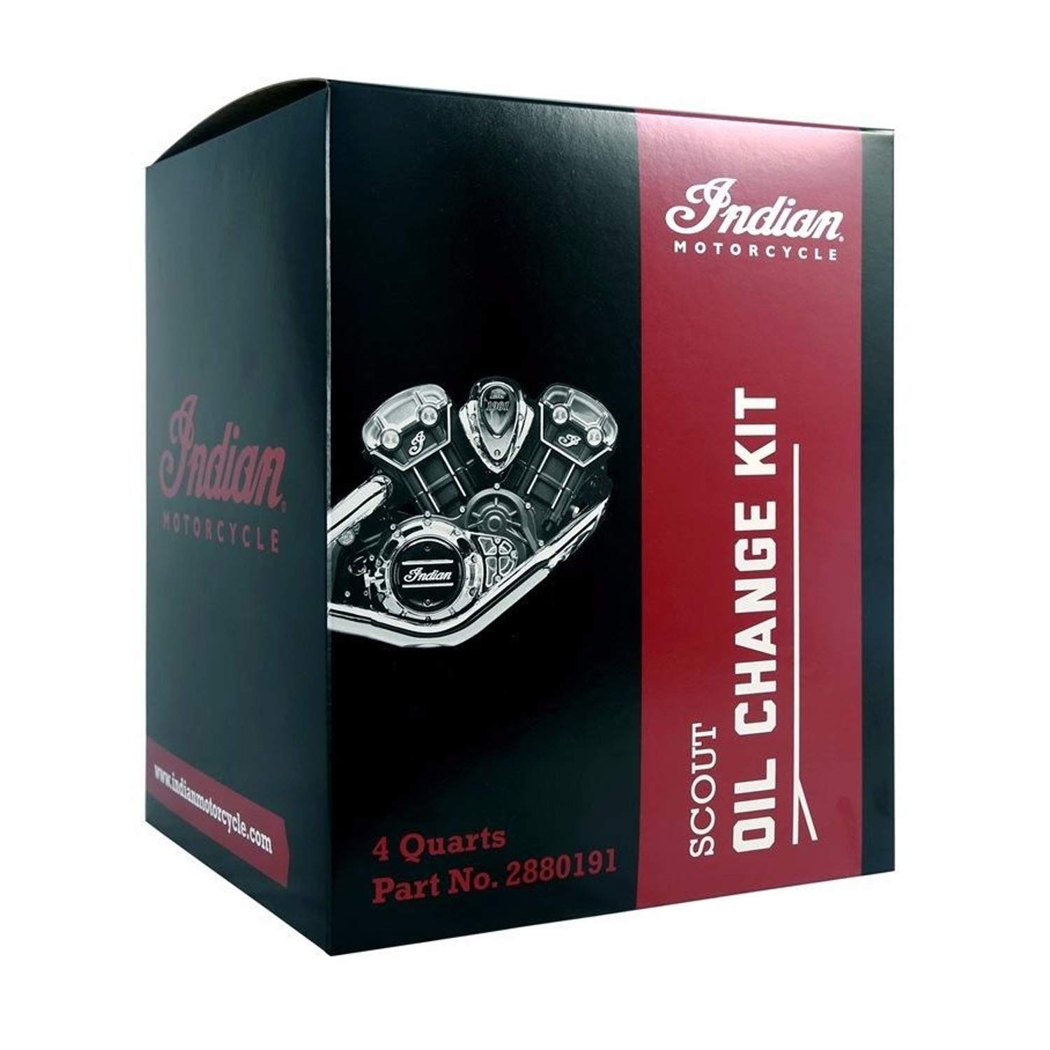 Indian Scout Oil Change Kit 4 Qts. - 2880191
