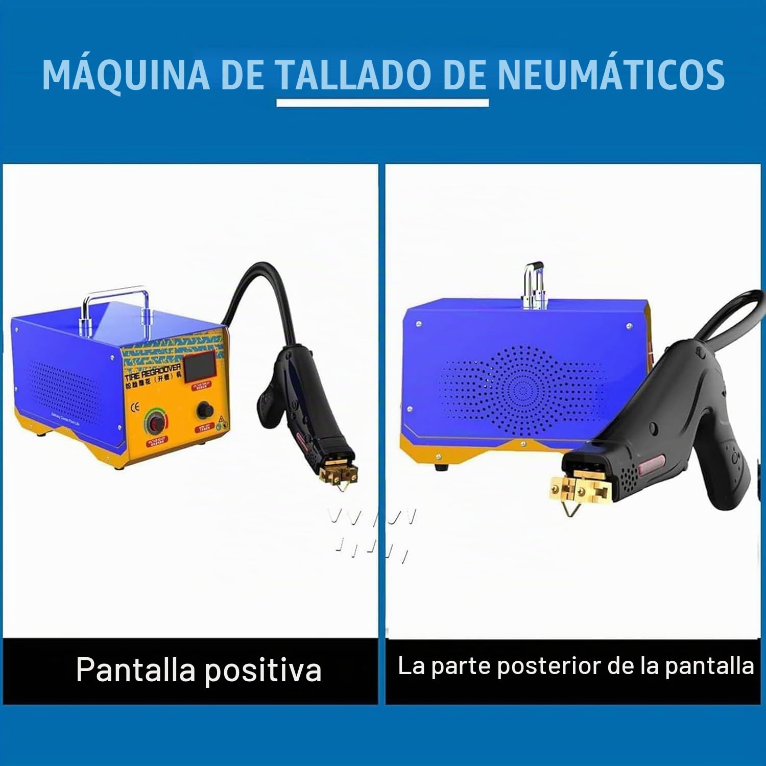 Máquina Ranuradora De Neumáticos De 1000 W, Ranuradora De Neumáticos para Camiones, Cortadora De Ranurado De Neumáticos, Ranuradora Profesional De Neumáticos para Herramienta De Ranurado De