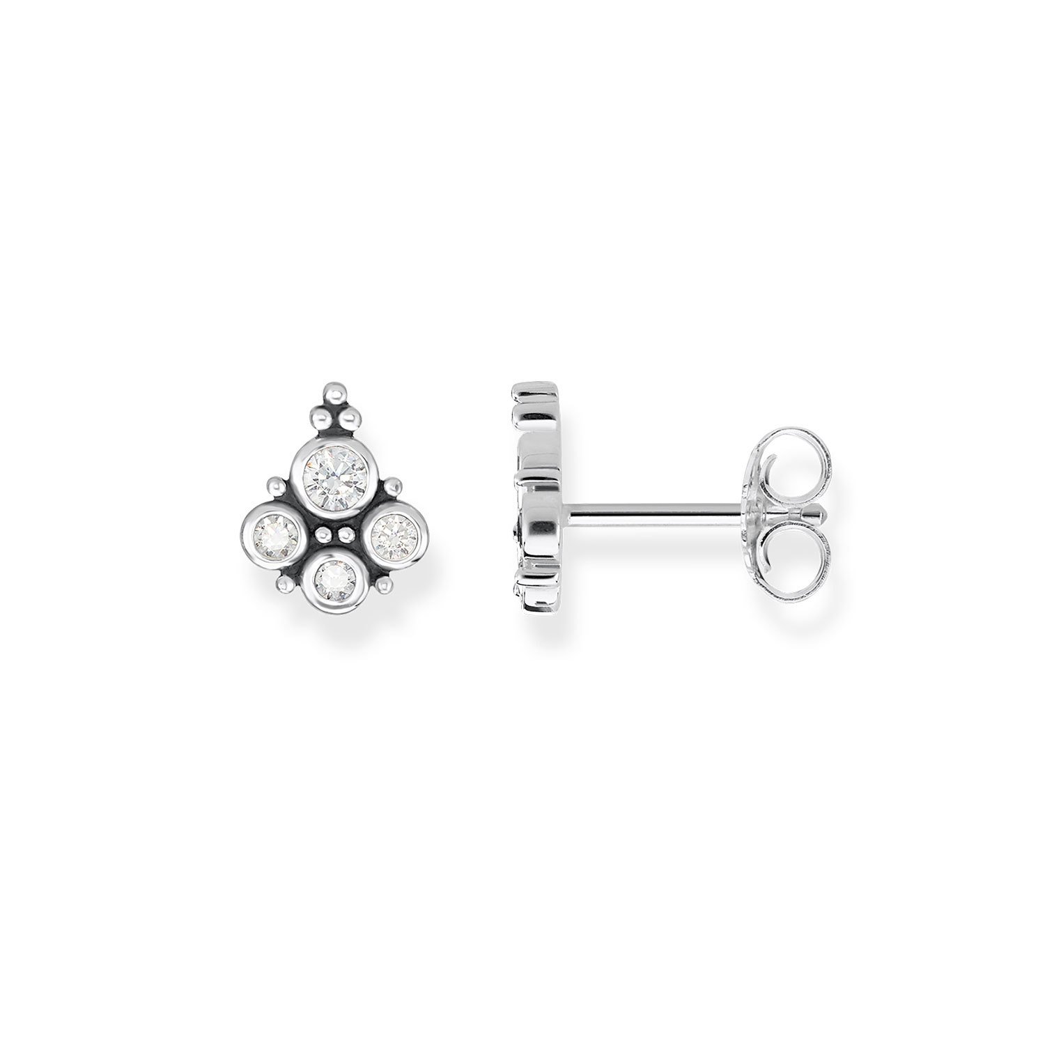 Thomas Sabo Women Stud Earrings Royalty 925 Sterling Silver H2024-643-14