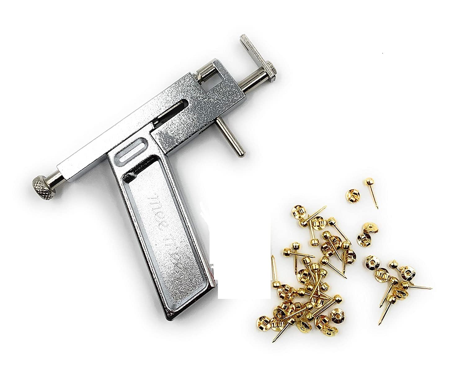 Fozti Ear Piercing Gun Shots Steel Instrument with 12 pair Studs for Piercing Ears, Nose & Navel for Jewellery Retailers, Beauty Salons & Home Users (B0BXT28VMV) Amazon Price History, Amazon Price Tracker