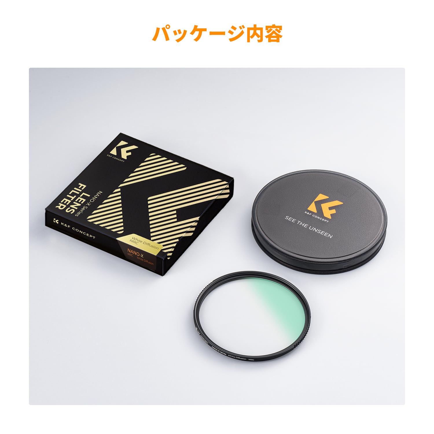 Amazon | K&F CONCEPT 77mm ホワイトソフトフィルター ソフト