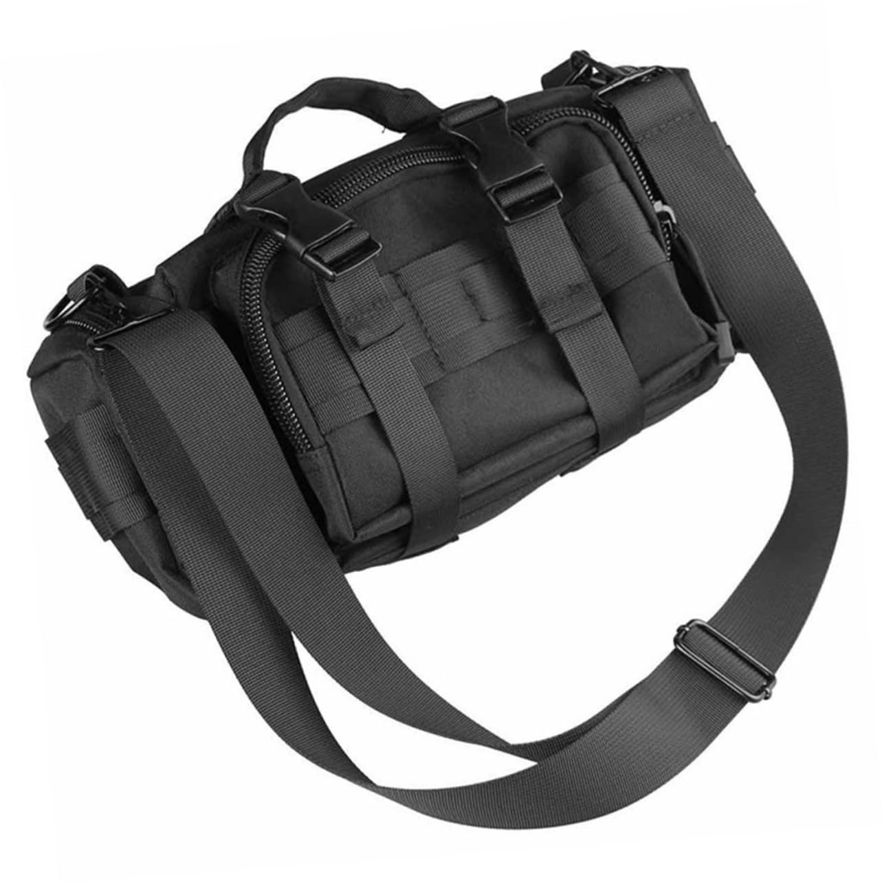 Borsa Organizer per Portellone, Nylon Nero, Accessorio Auto | Tasca Posteriore per Cellulare e Kit Utensili, Finiture Curate, Kit per Modifica Veicolo