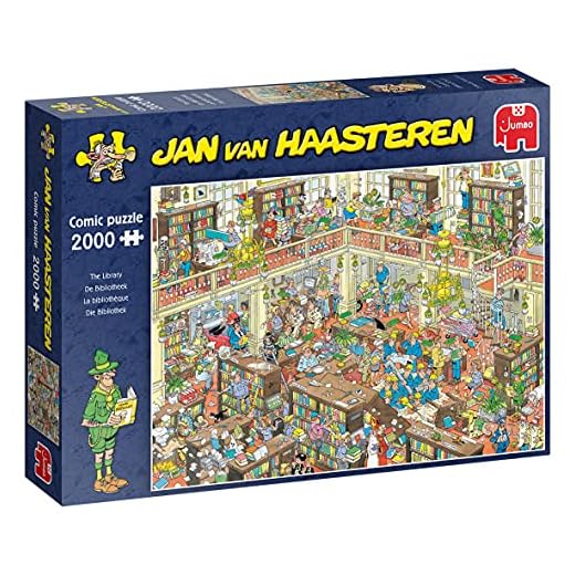 Puzzle Jan van Haasteren - The Library (2000 pieces)