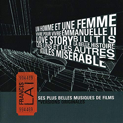 ses plus belles musiques de films [Audio CD] francis lai [Audio CD] francis lai