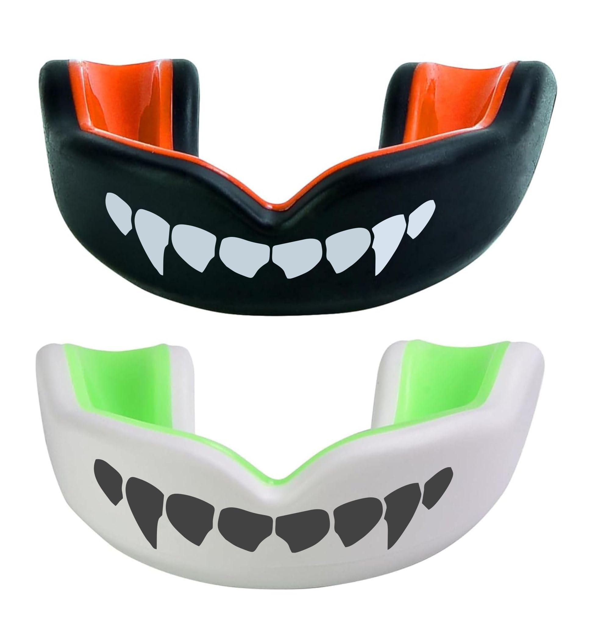 Drange (Pack of 2) Beast Mouthguards Gum shield Teeth guards MMA Muaythai Boxing Hockey Football Kickboxing Taekwondo Teethguards