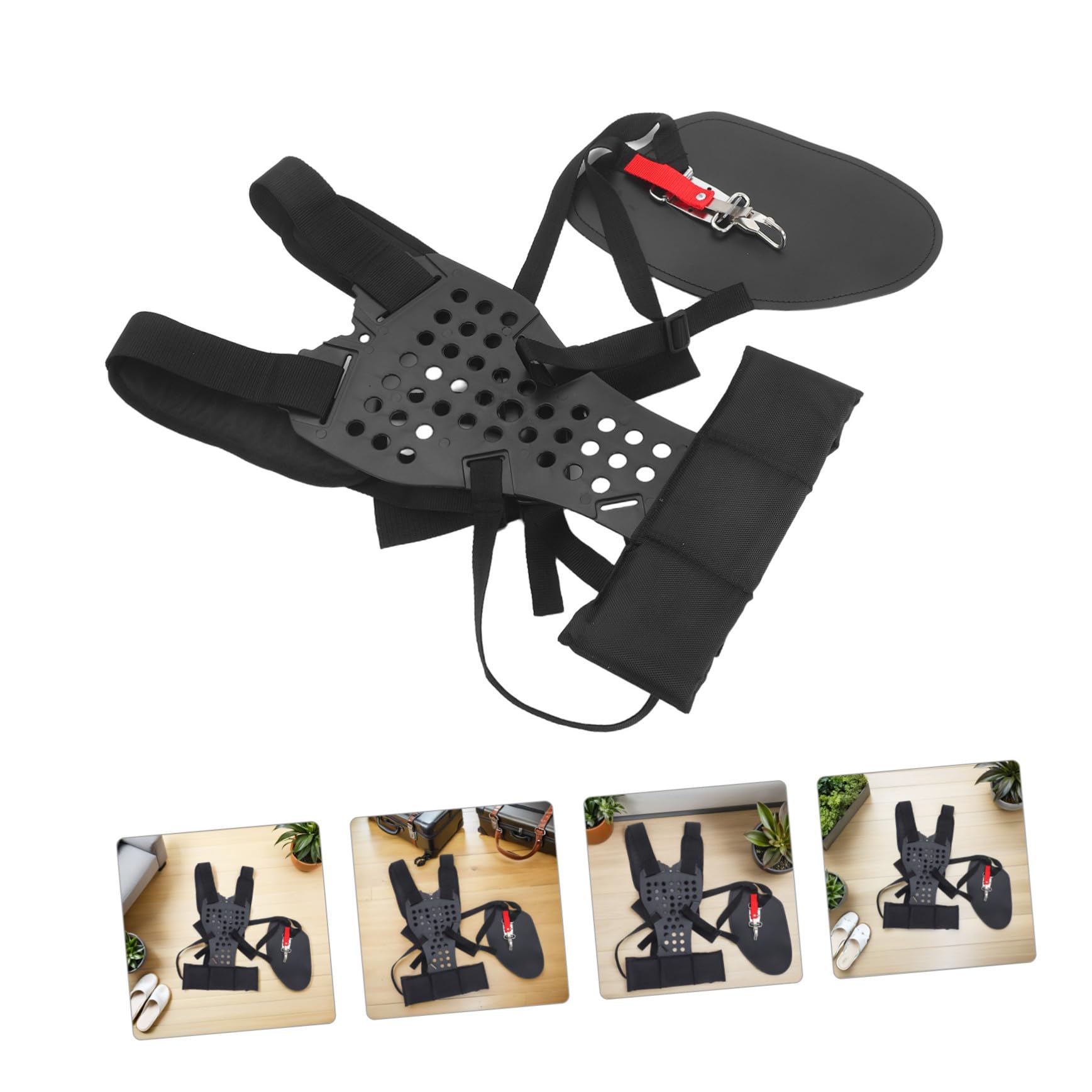 Toddmomy Cinghia del Trimmer di IMBARAZIONE del MAZZAZIONE PROPLE Fascia di rifinitura Cinturino per rifinitore Antiscivolo Tracolla di Ricambio Black