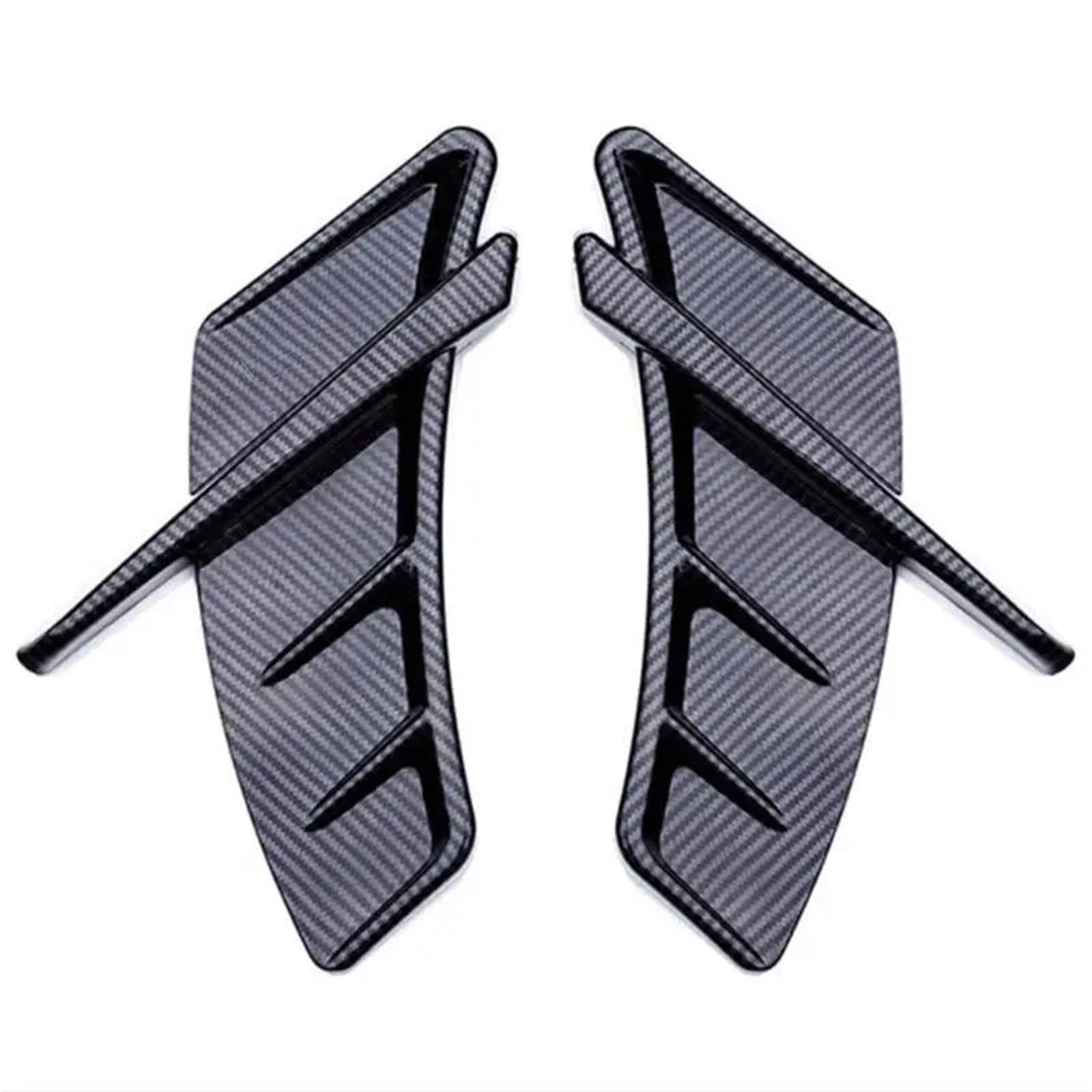 Air Side Vent Trim Fit for Audi Side Air Fender Vents Cover Trim Sticker Car Accessories(Carbon Fiber Look)