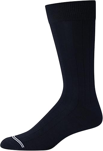 Miniatura 4 de Nautica Calcetines de vestir para hombre - Calcetines sólidos (10 unidades)