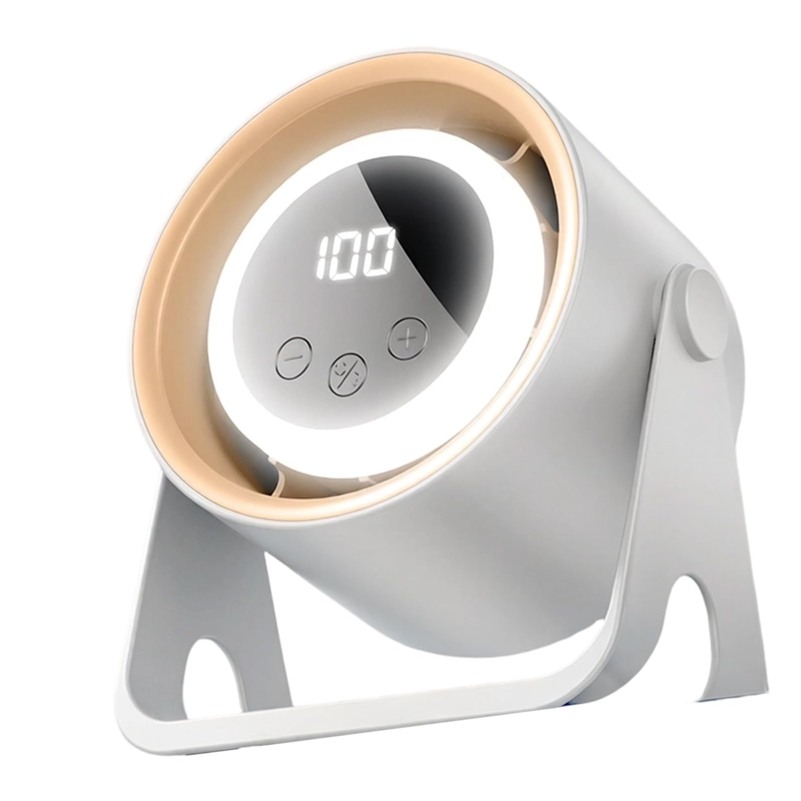 Zxfdsfdbnm Wall Mountable Air Circulator Cooling Fan with Night Light Quiet Operate Desktop High Speed Fan Air Coolers Enduring Quiet Wall Hanging