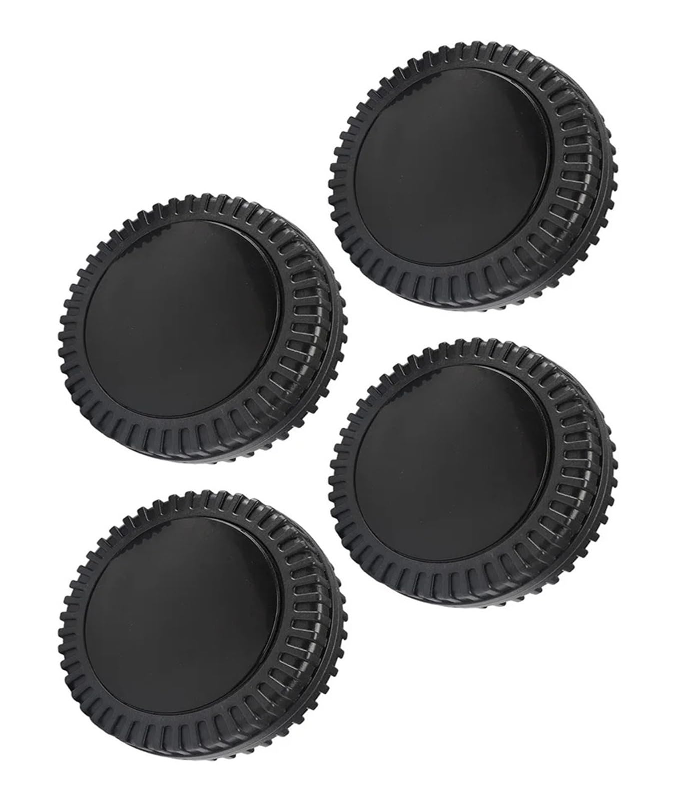 Scegli la Sostituzione della Ruota della griglia for Barbecue da 2 o 4 Pezzi con coperture protettive for Migliorare funzionalità e Durata(4pcs)