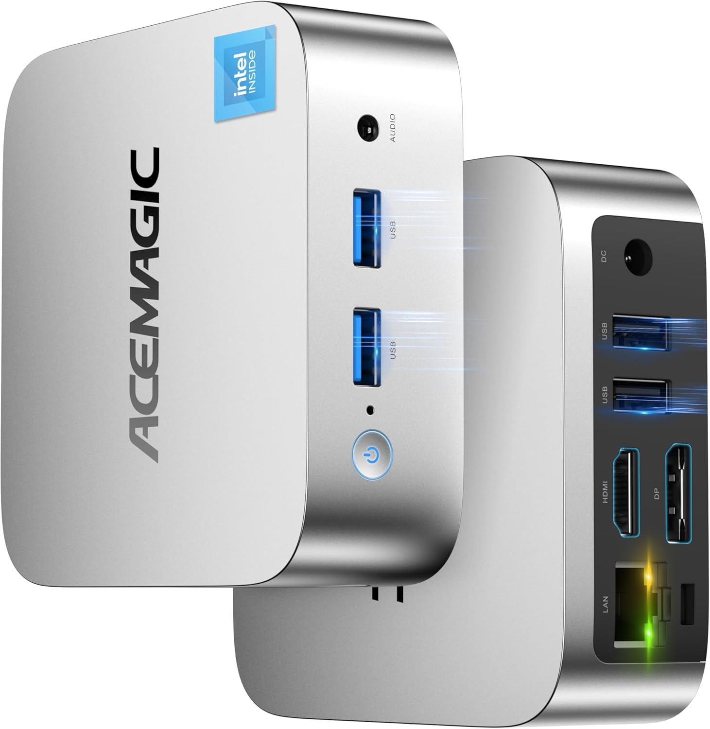 ミニPC ACEMAGIC Vista Mini PC 16GB 512GB ACEMAGIC Mini PC Win11 Pro, Ιntel N95(up to 3.40GHz) Mini Computer