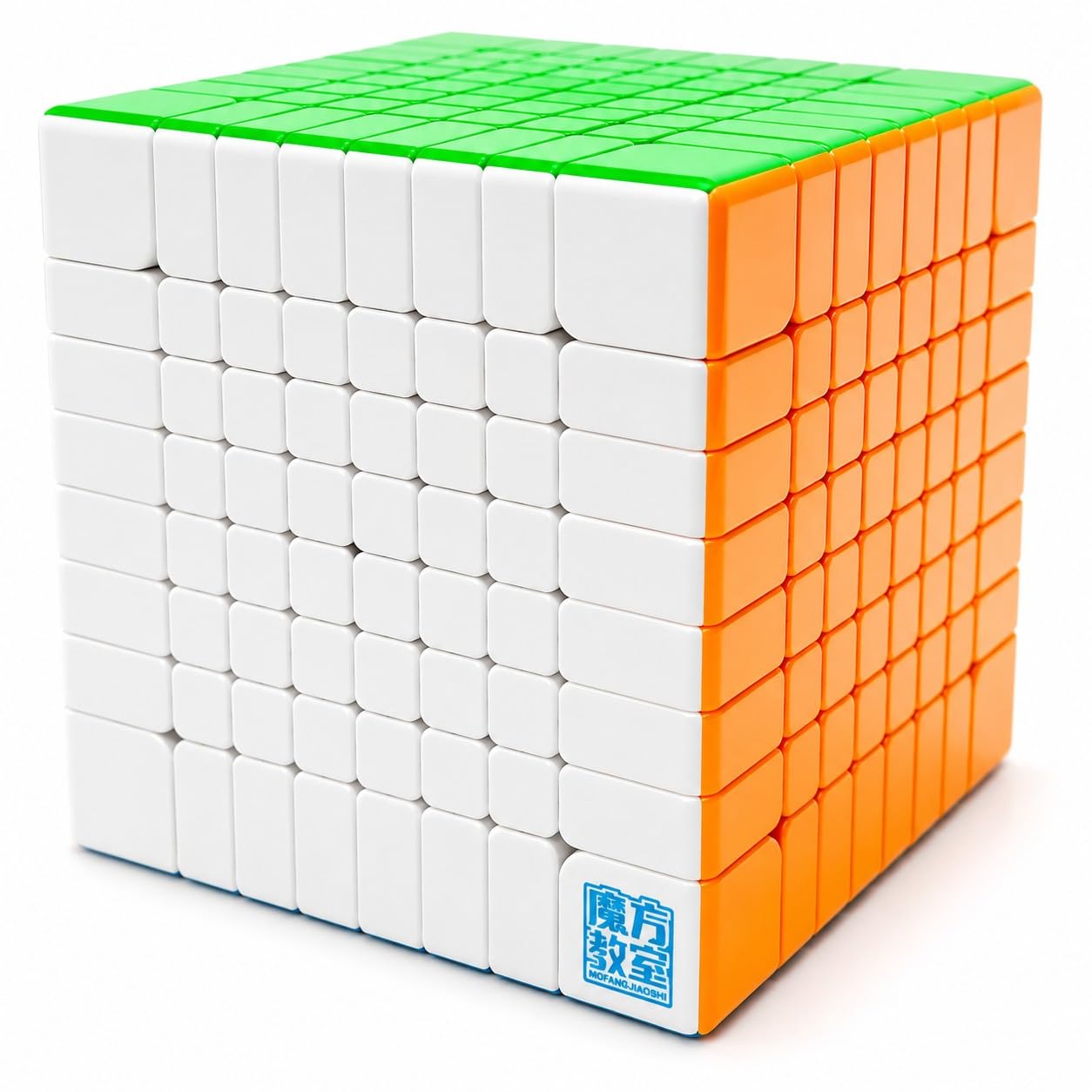 Kiditos MoYu Meilong Professioneller Speed Cube 20,3 x 20,3 cm, kein Abziehbild, für Klassenzimmer, 70 mm groß, magisches Puzzle