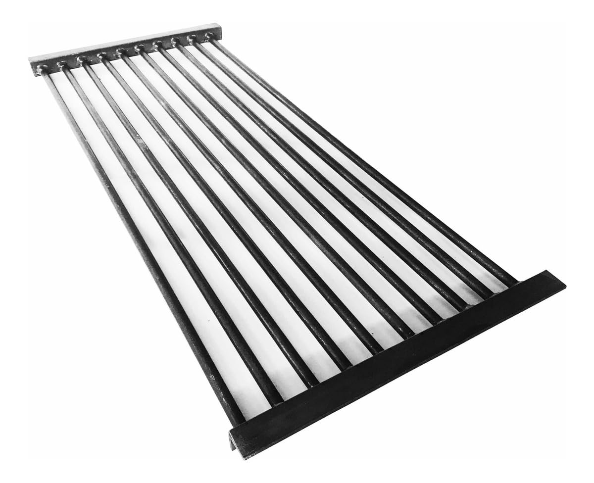 Argentine Grill con moduli in ferro rimovibili - Iron Argentina Grill - BBQ Parrilla Asado - Sor pampa grill (Griglia con piastra in ferro Modulo (91,4 x 50,8 cm)