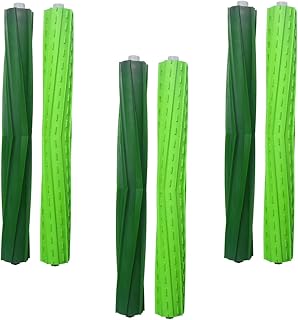 3 Set S9 Dual Multi-Surface Rubber Brushes Replacement Parts Compatible with iRobot Roomba S9 (9150) S9 and S9 Plus (9550) Series Vacuum Cleaner