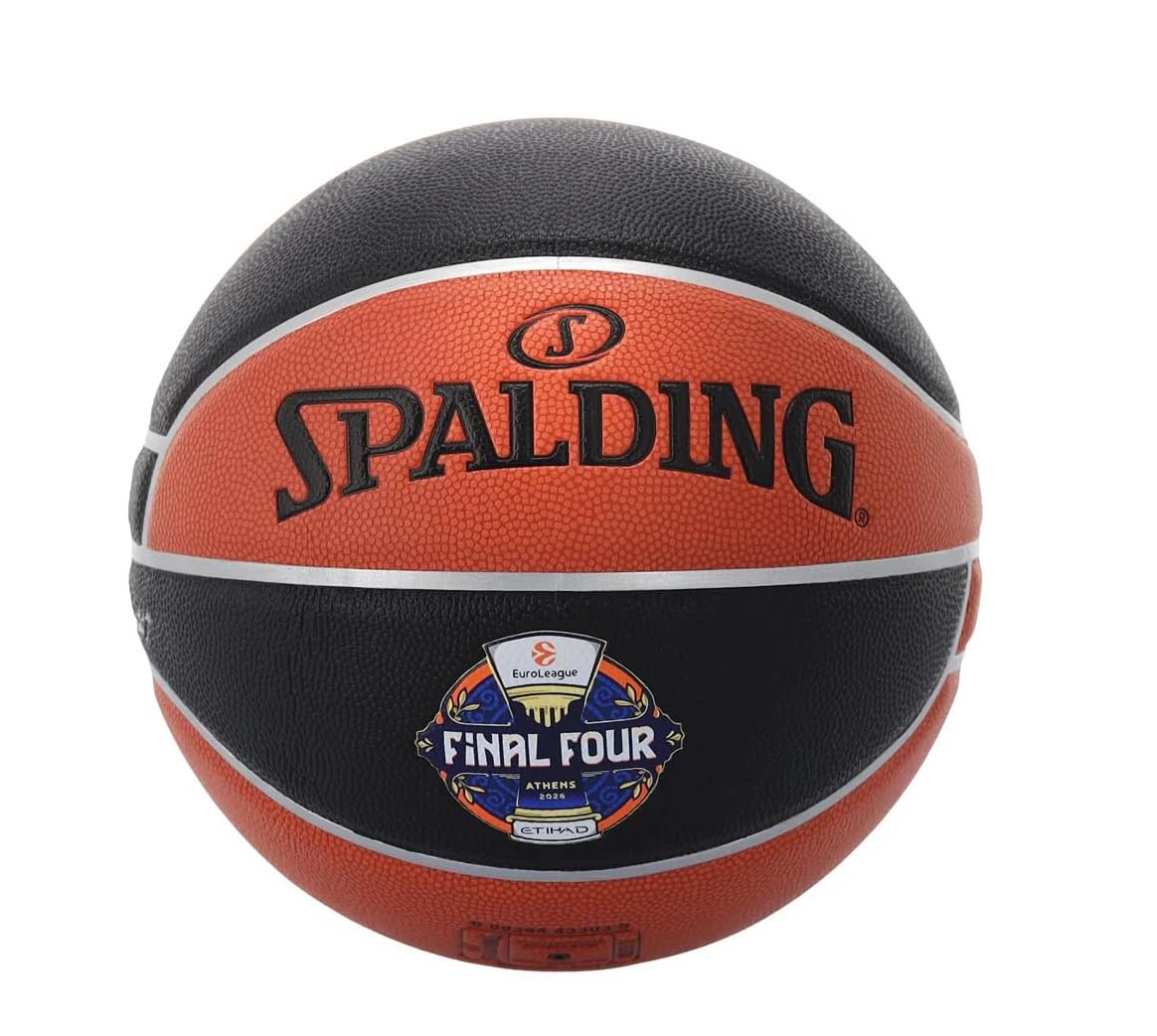 Spalding EUROLEAGUE FINAL Four Athen – OFFIZIELLER SPIELBALL Legacy TF-1000 Composite Indoor Basketball