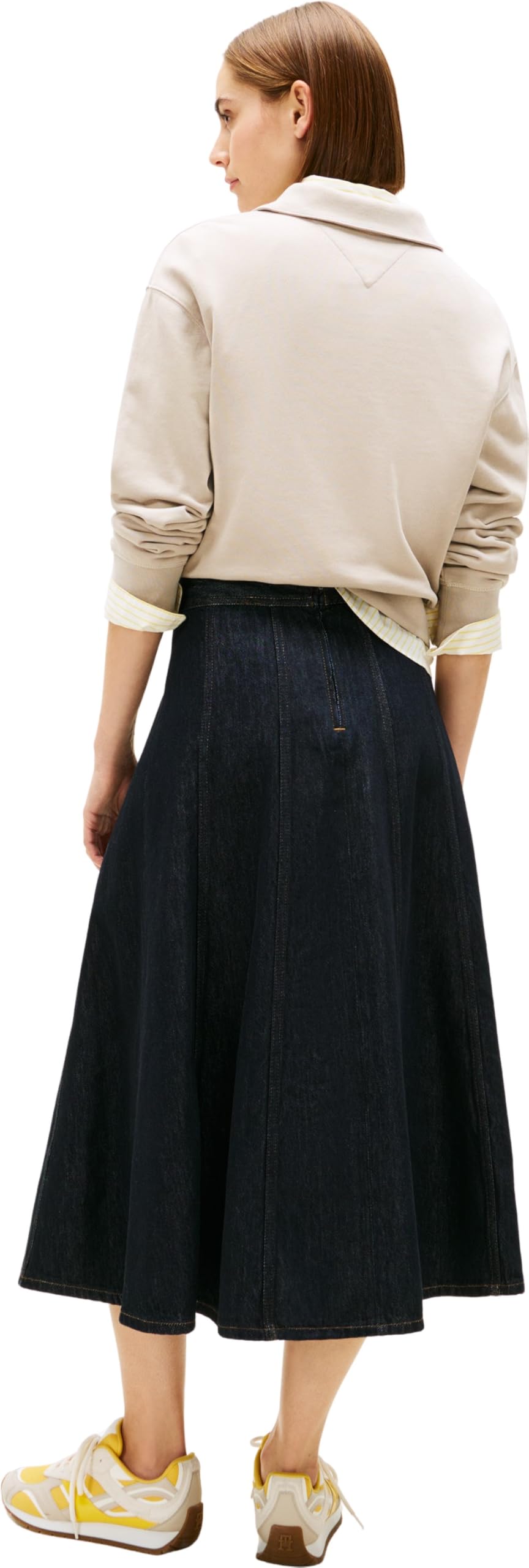 Tommy Hilfiger Damen Ausgestellter Rock