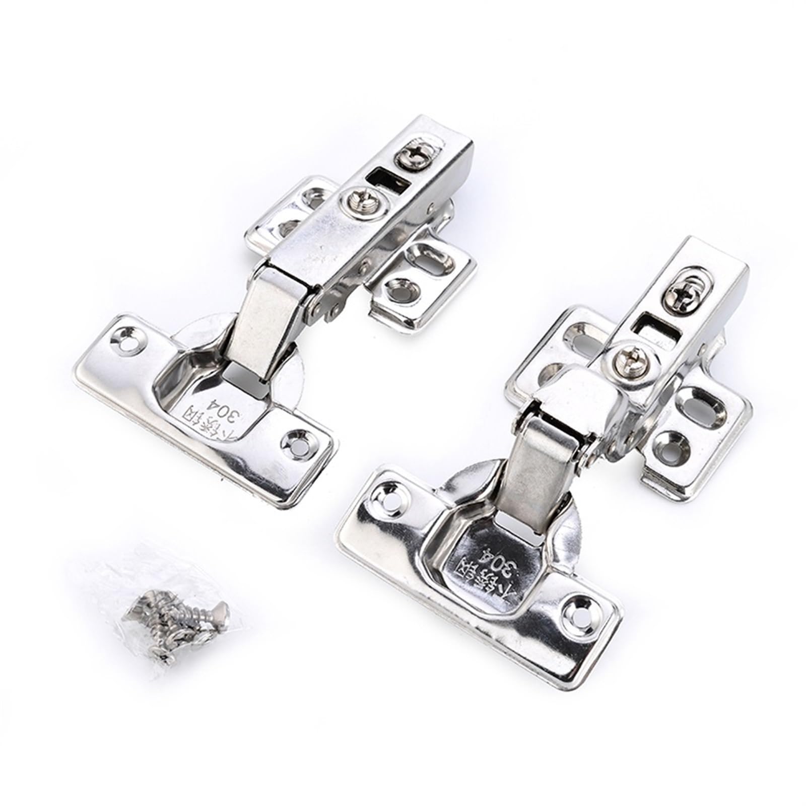 Charnière hydraulique en acier inoxydable supérieur pour meuble et armoire