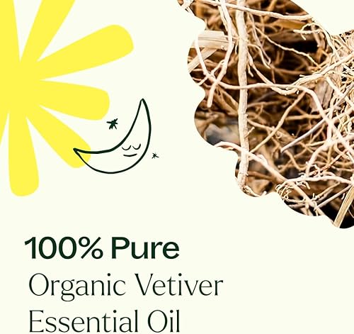 Miniatura 5 de Plant Therapy Vetiver Aceite Esencial Orgánico 0.2 fl oz (16 oz) Puro, Sin diluir, Grado Terapéutico