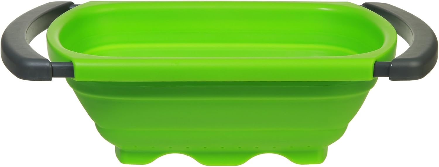 Prepworks by Progressive Powder-Coated Steel Colanders Set of 3 Sizes (¼, ½ and 1 cup) Red, Blue and Green Mini Colander, Fruit Vegetable Strainer : Everything Else