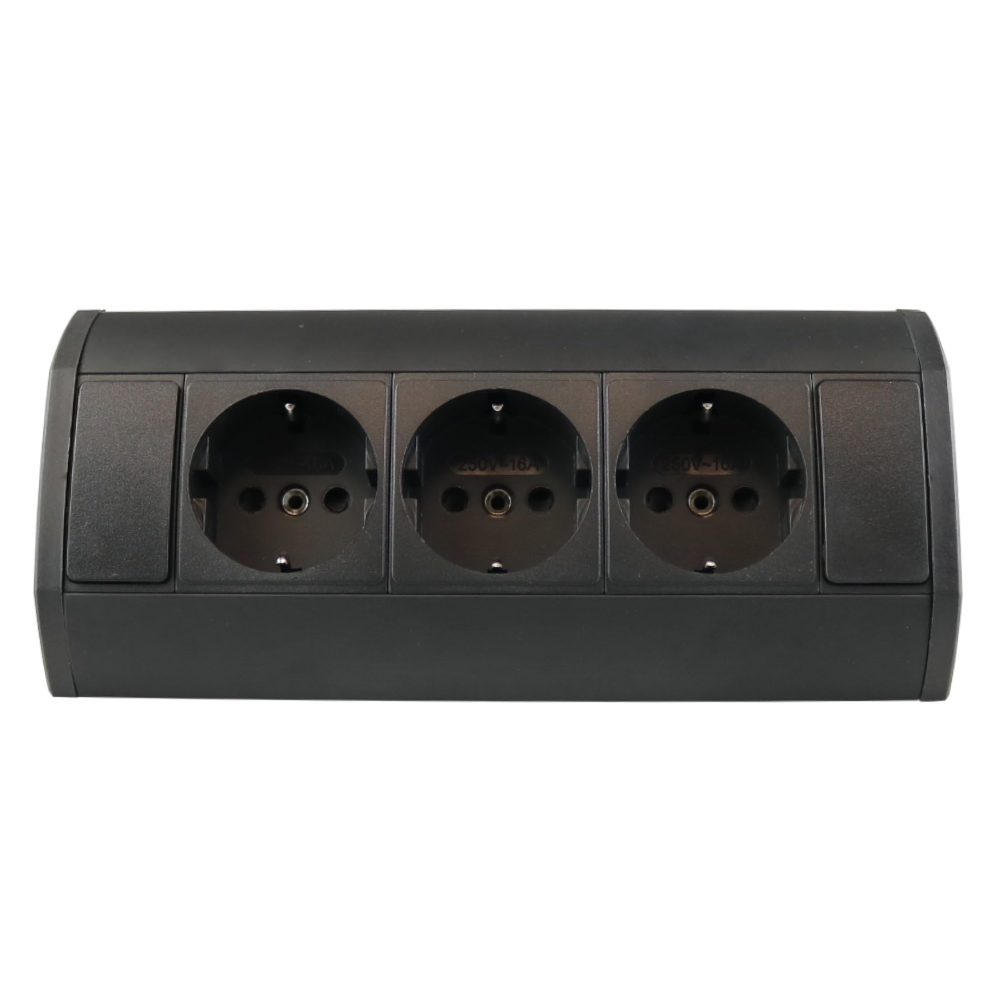 Aluminium hoekstopcontact, stroombehuizing, stekkerdoos, Schuko-stekkerblok type F