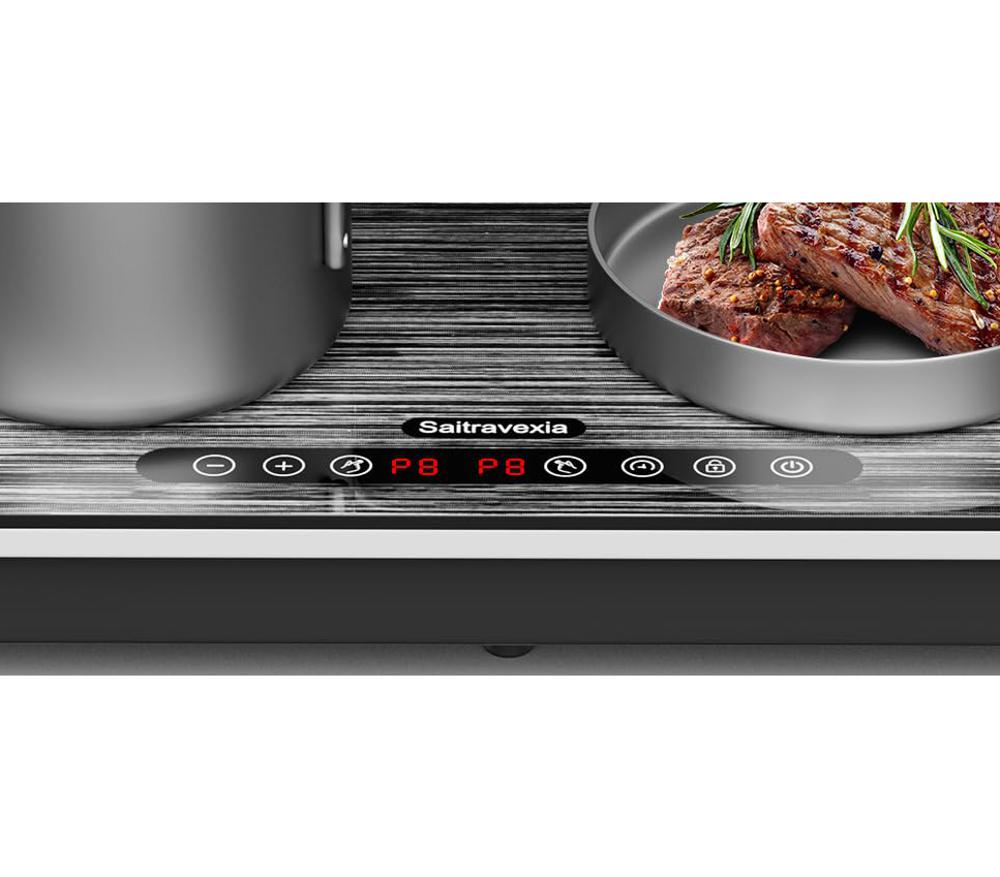 Amazon.com: Saitravexia 18 Inch Double Induction Cooktop, 2 Burner