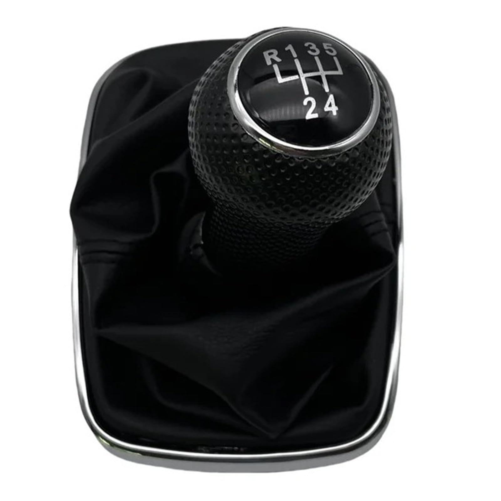 XZCVTYW Car to Joystick for Cars 5/6 Speed 12/23mm Gear Shift Knob Lever Stick Gaiter Boot Cover for Golf 4 IV MK4 GTI R32 Bora Jetta MT 1999-2004 Car Gear Shift Knob(5 Speed 23 mm)