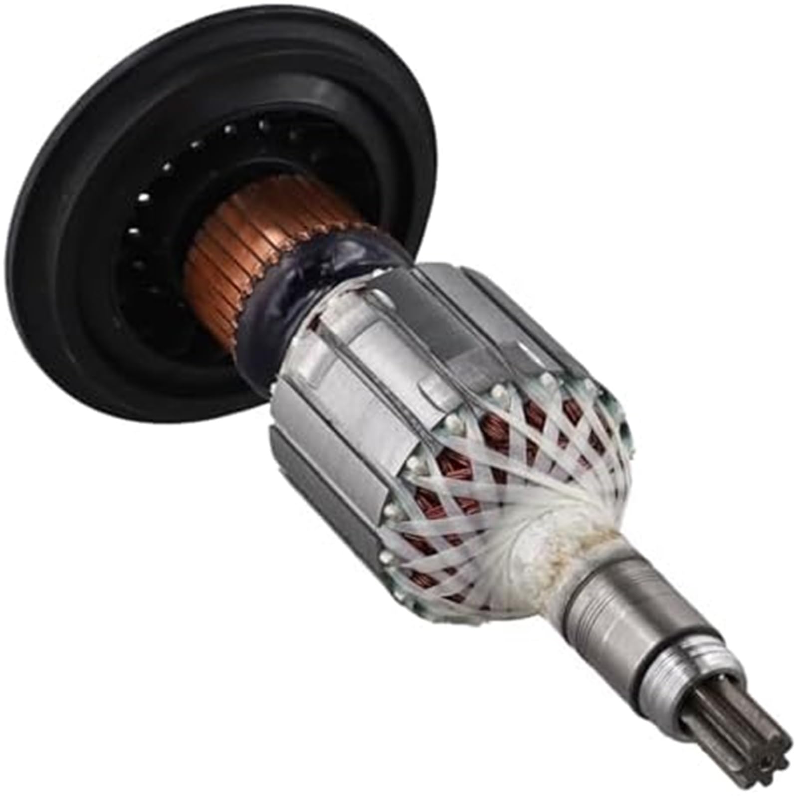 Rotor de alto rendimiento for martillos demoledores GBH11DE y GSH11E. Compatible con varios modelos. Unidad de rotor de armadura de repuesto