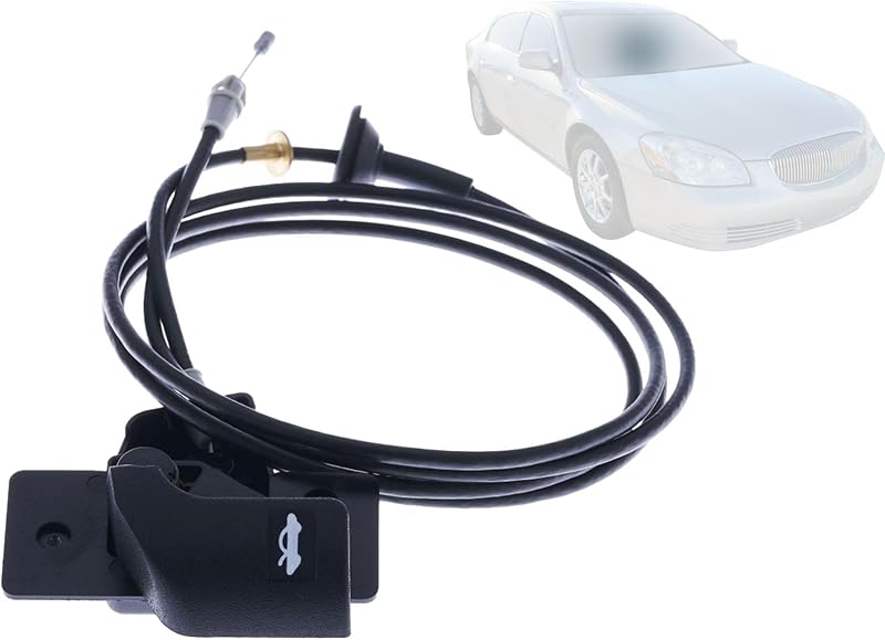 Cabo de abertura do capô com manopla Auto Parts Avenue para Buick e Cadillac – 1 unidade