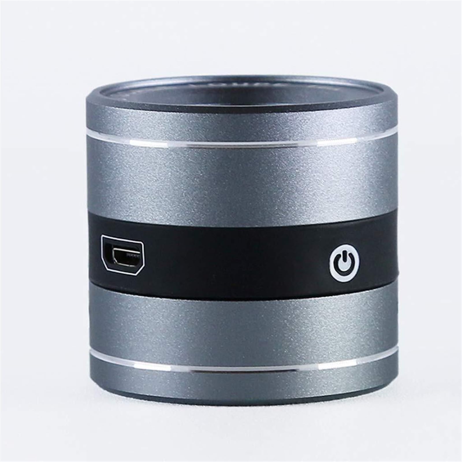 Lente D'ingrandimento Portatile Lente D'ingrandimento A LED Ricaricabile 10X Vetro Metallico Lente Di Ricarica USB Lente D'ingrandimento Con Scala LED Ricarica USB UV