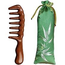 1 PCS Wide Tooth Comb Natural Wooden Hair Comb Sandalwood Comb Massage Comb Hair Comb for Men Hair Styler and Ladies Hair Hairstyle