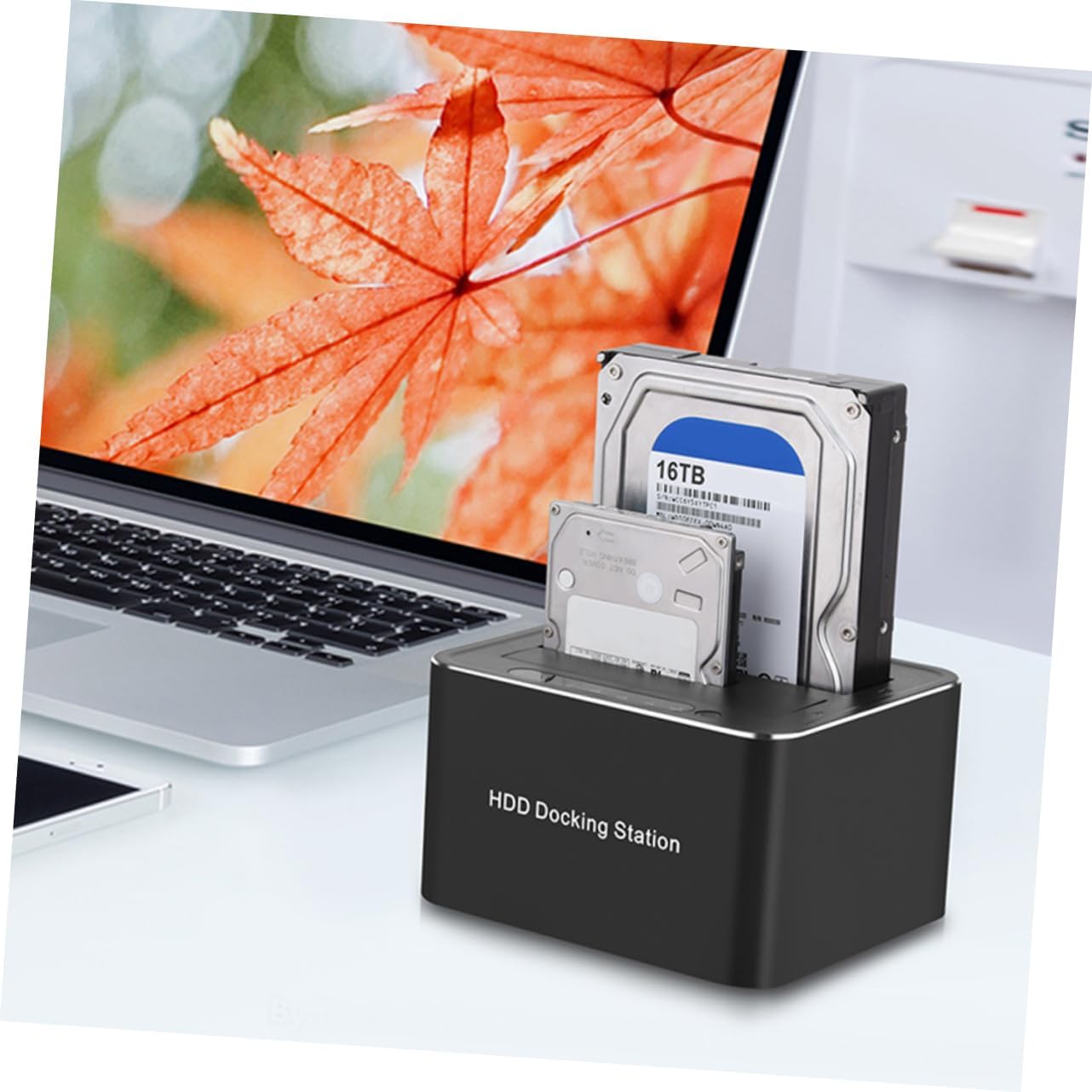 Tofficu Hard Drive Docking Station with Offline Cloning Supports Ssd up to USB Uasp Compatibility Easy Plug Play Installation Us Plug