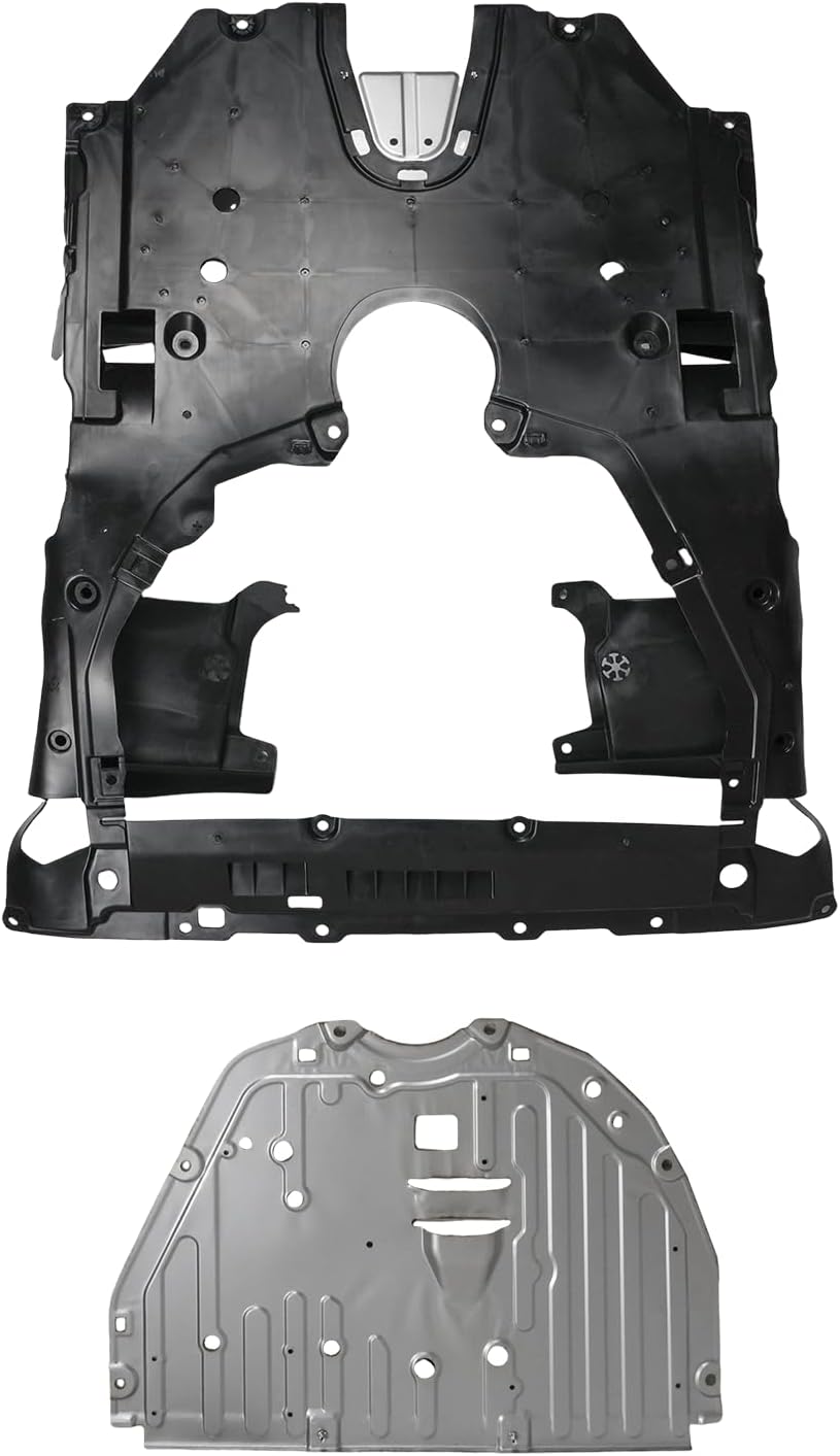 Engine Splash Shield Guard Compatible with 2023-2025 Honda Accord 1.5L, Front Engine Case Guard Under Car Shield Cover, Replace 7411030AA00