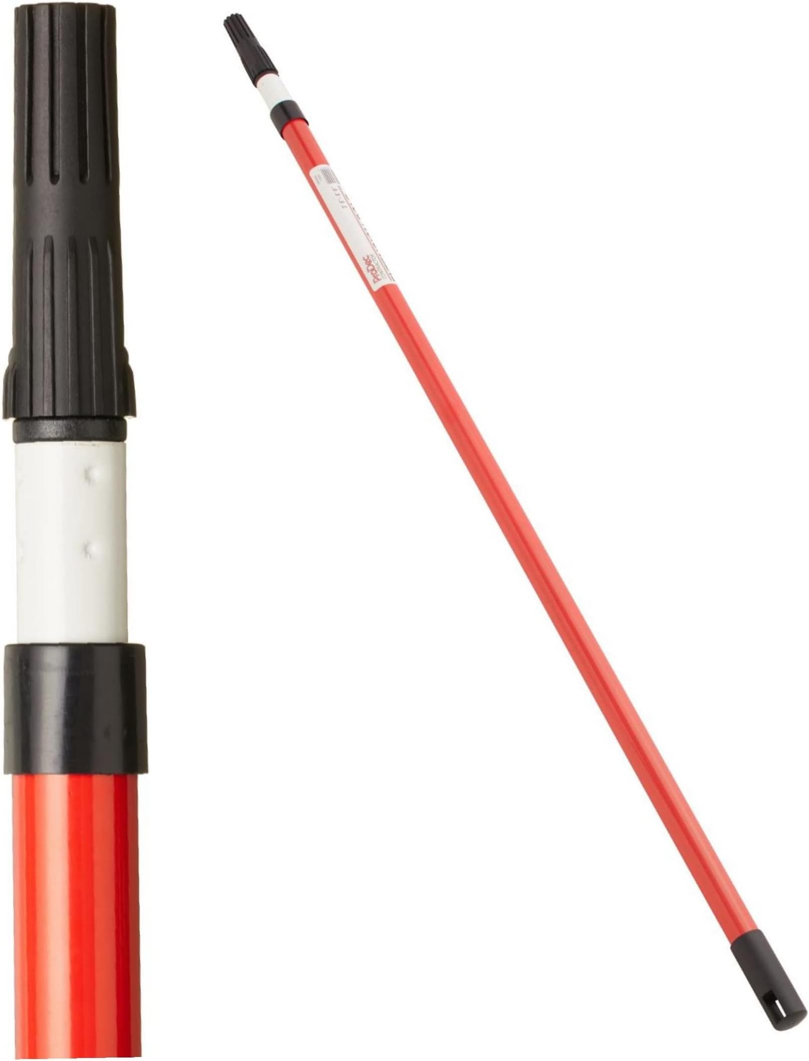 ProDec Contractor 3'6" - 6'6" (1.1m-2.0m) Twist Lock Extension Pole for Paint Roller Frames, Gives Extended Reach When Painting Compatible with Screw and Push Fit Frames, Trade Professional Pole
