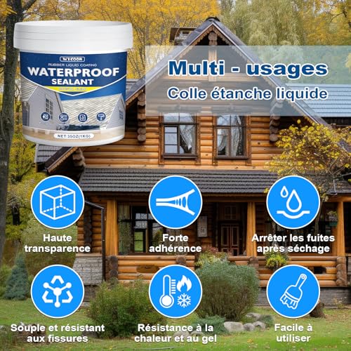 Membrane waterstop LiquiÉtanchéité pour étanchéifier une terrasse