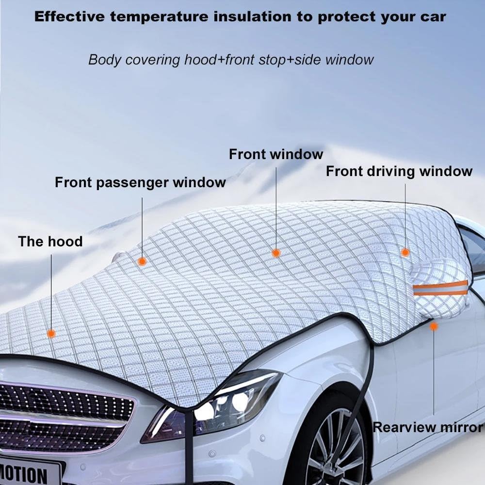Auto Front Schnee Schild Sonnenschutz Sonnencreme Getriebe Schnee Fhield Verdickte Front Sonnenschirm Fenster Kleidung Abdeckung Outdoor Auto Abdeckung Auto Abdeckung