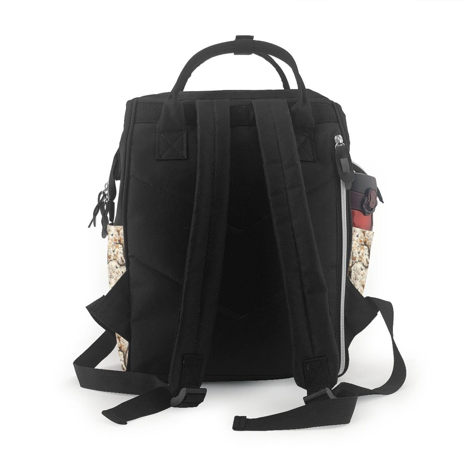 Wickeltasche für Babypuppen – Wald mit kleinen Tieren bedruckt, Mama-Tasche, taktischer Säuglings-Baby-Rucksack, Reisen, Mode, Wandern, Kleinkind, Tragetasche, Still-Windeltaschen für Vater