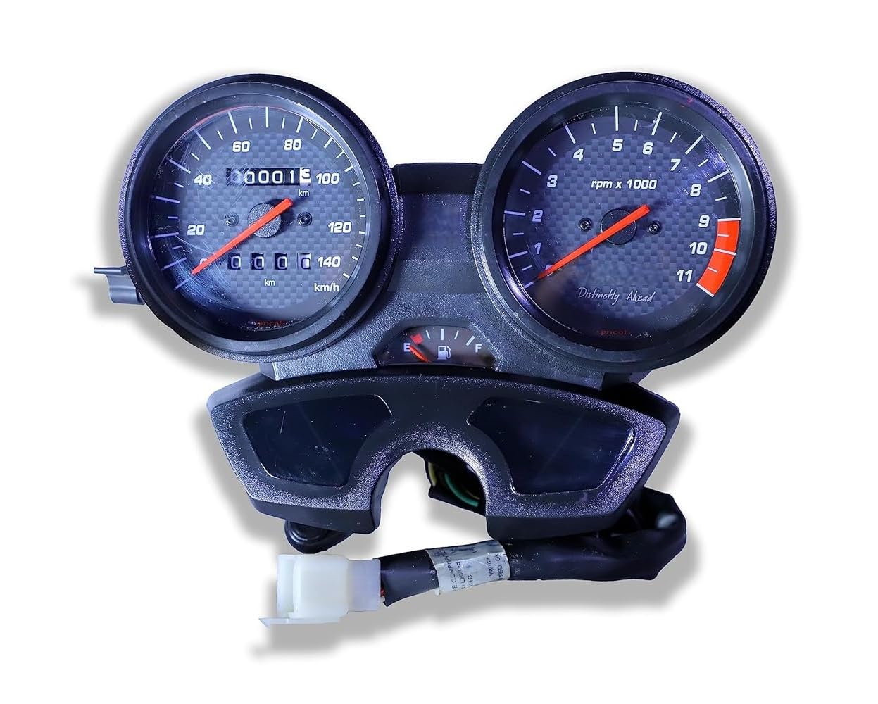 OHITO Motorcycle Speedometer Tachometer Liquaid Crystal Instrument Gauge Odometer with Fuel Meter Indicator compatible with Discover old-image-21