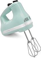 Vista 1 de KitchenAid RKHM5IC 5-Speed Ultra Power Hand Mixer, Ice Blue CERTIFIED (Renewed)