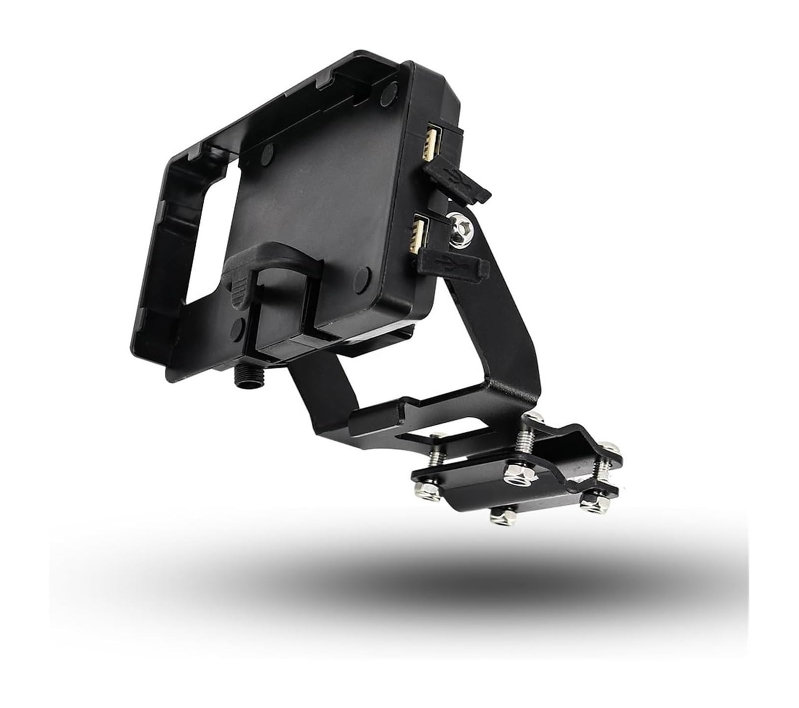 pour Moto Support Navigation GPS pour Africa pour Twin pour CRF1000L 2018 2019 Moto Béquille Support Téléphone Mobile GPS Navigation Plaque Guidon(USB Charging A)