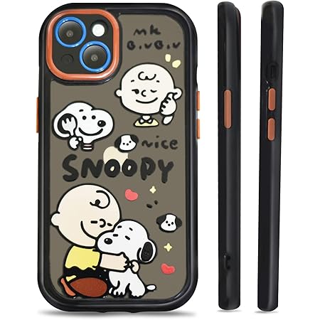 Amazon Co Jp スヌーピー ケース Iphone13 用 ケース おしゃれ チャーリーとスヌーピー Iphone14 用 ケース 透明 スマホケース アイフォン14 用カバー 全機種対応 Tpu レンズ保護 ワイヤレス充電対応 指紋防止 かわいい 側面設計 カバー カップルの携帯電話ケース