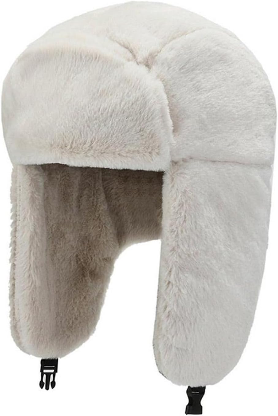 Trapper Hat 2pcs Women's Winter Thickened Warm Beanie Russian Caps Earflap Pilot Hat for Women Men