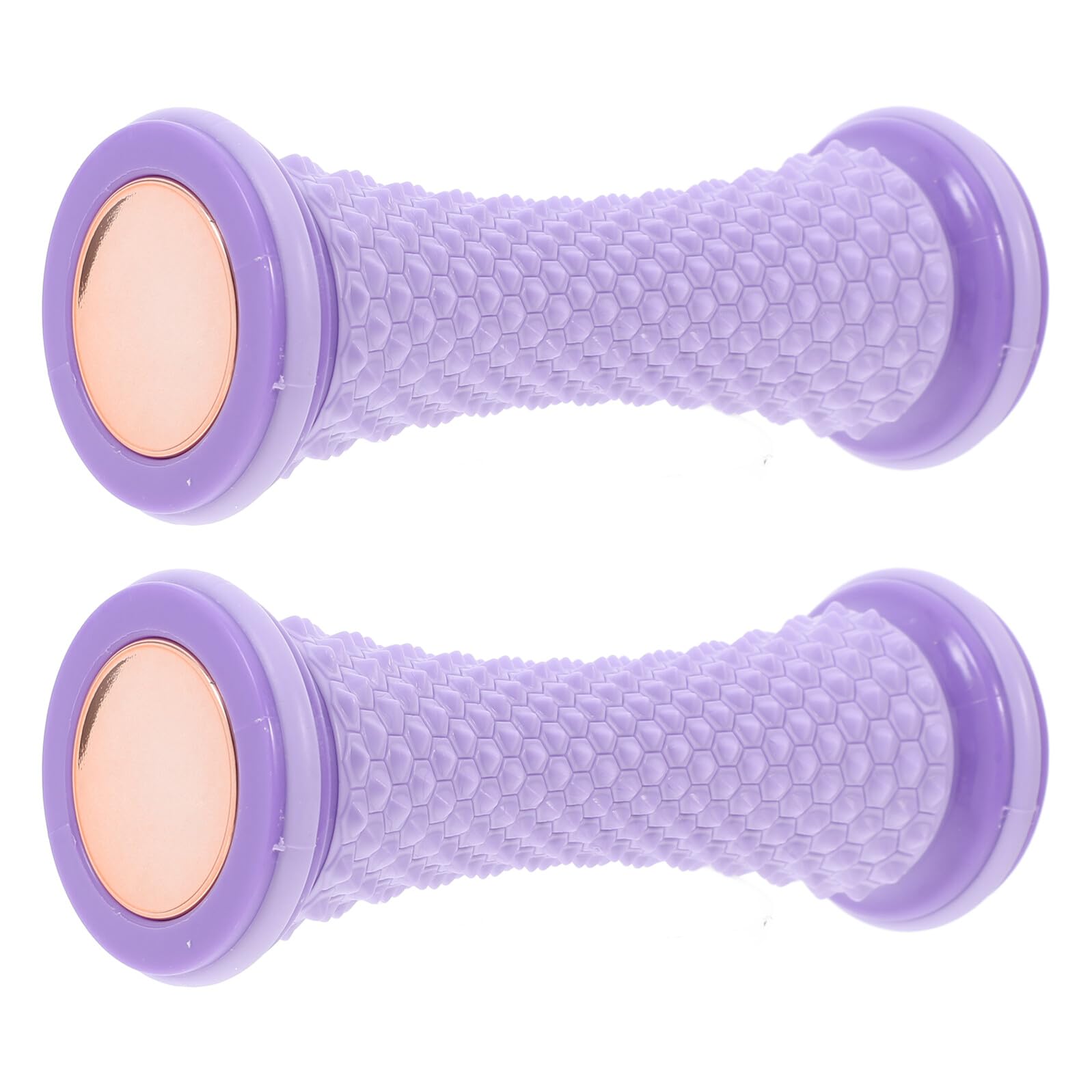 Abaodam Tragbare Fußsohlenmassagerolle mit Vielseitigen Massagetechniken 2 Stück-pack aus Tpr und Pvc zur Schmerzlinderung von Ferse und Fußsohle für Yoga und Entspannung
