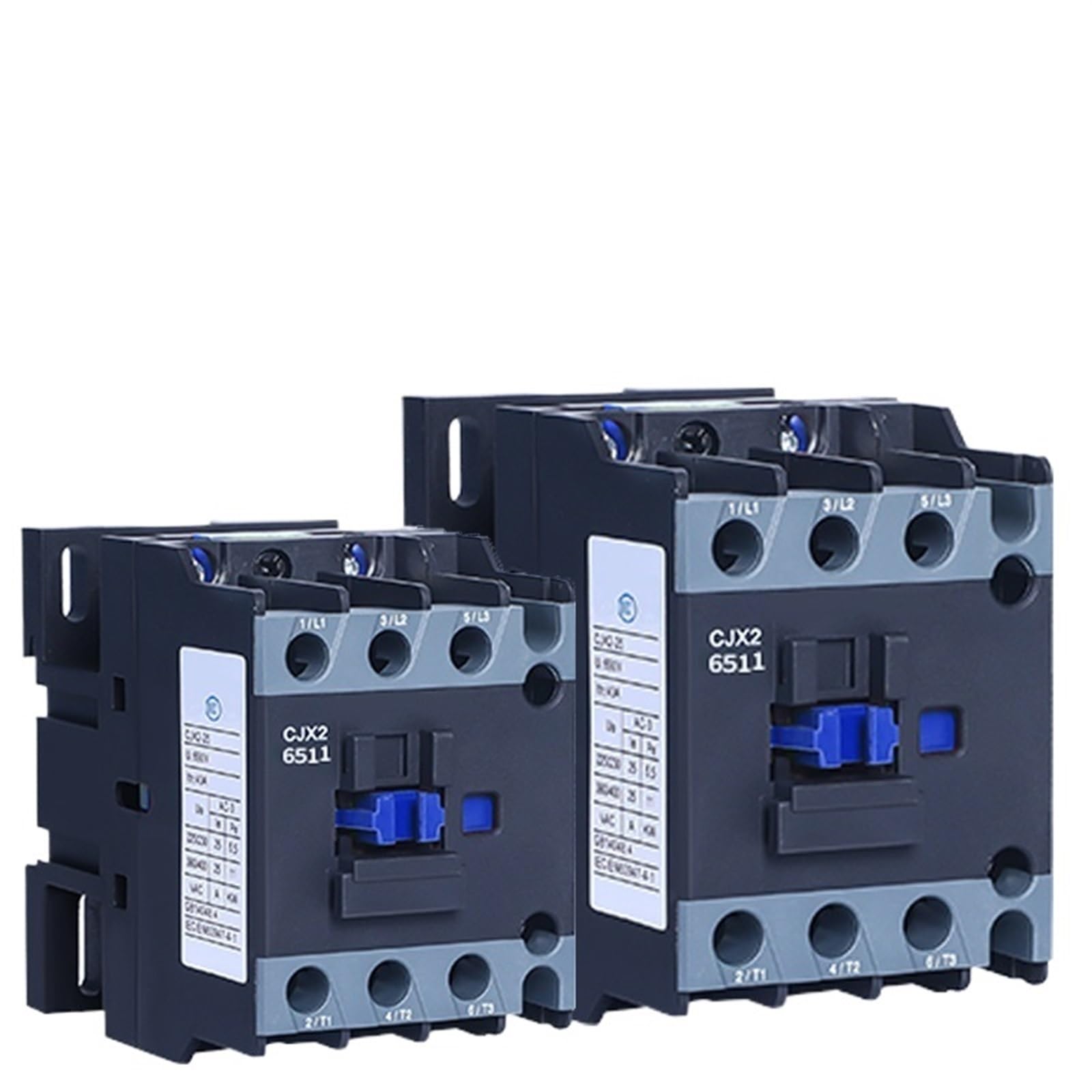 HUUOQIWY Household AC Contactor CJX2 6511 8011 9511 1Pcs(8011,1NO1NC-110V)