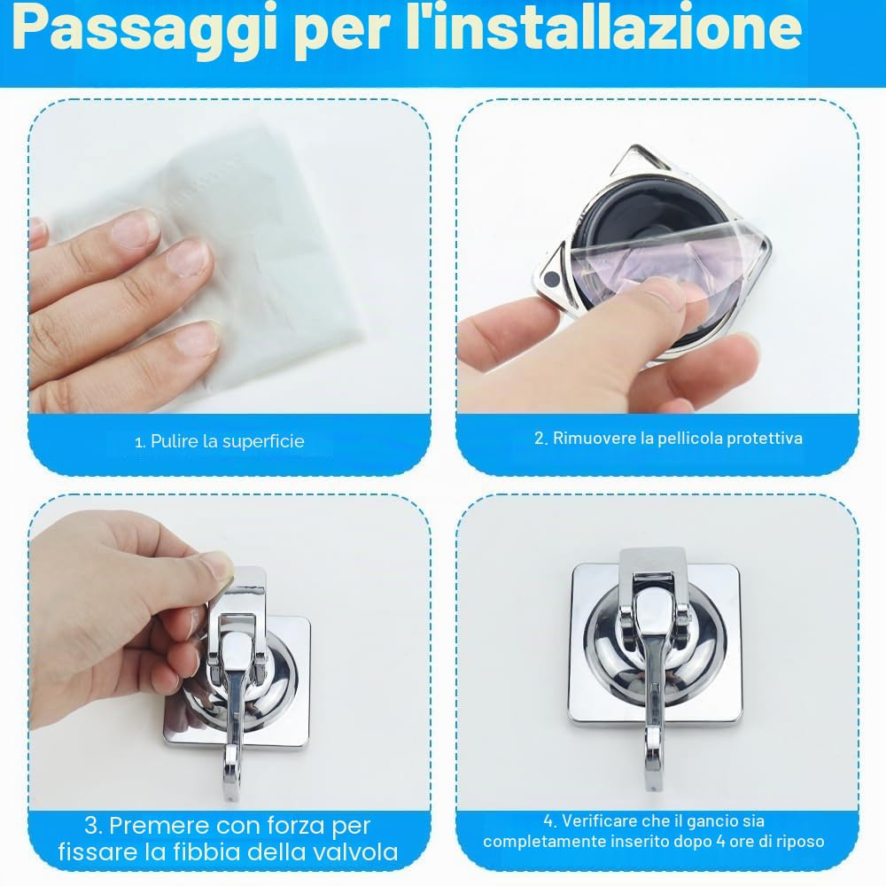 Ganci a Ventosa per Bagno Resistenti, 3 Pezzi Gancio Ventosa Forte Senza Foratura Ganci Muro per Appendere Porta Ventosa Ganci Portasciugamani con Ventosa Ganci per Asciugamani Ventosa Doccia Cucina