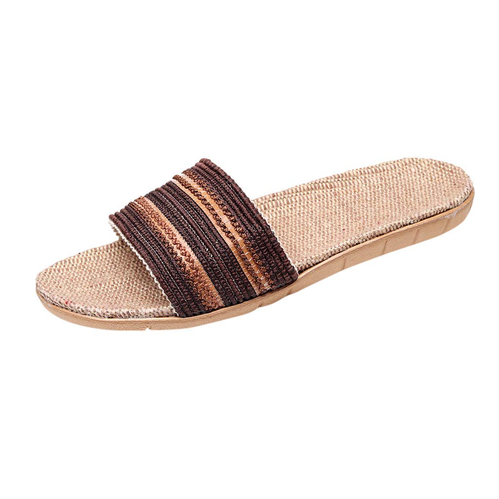Indoor Home Slippers Toe Beach Shoes -Slip Open Fashion Mens Flat Mens Slipper Slipper Shoes for Men Wide