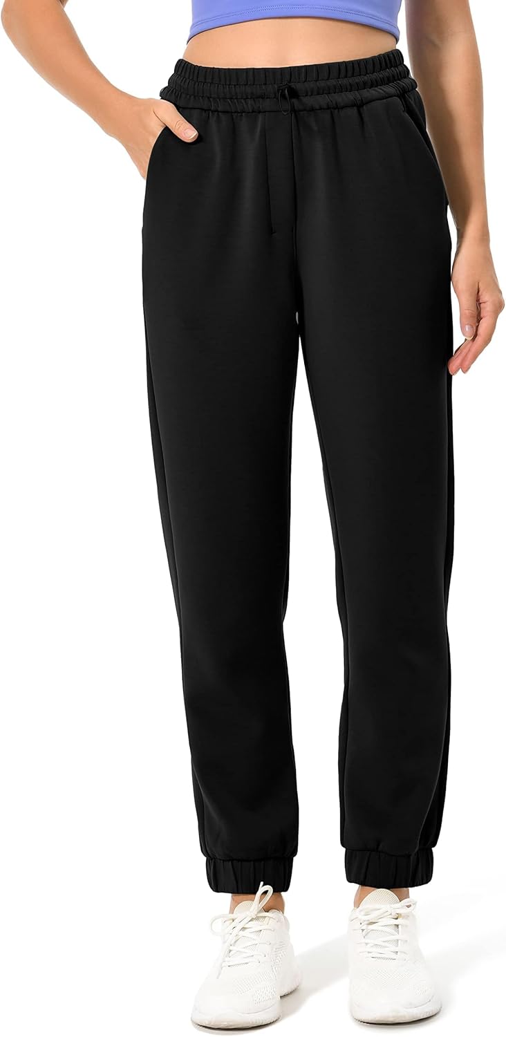 Colorfulkoala Women's High Waisted Ultra Soft Velvra Modal Joggers Running Sweatpants Casual Lounge Pants with Pockets - Image 2