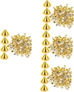 SEWACC Rebites 400 Pçs Rebites Punk Rebites De Plástico Kit De Couro Roupas Punk Pontas De De Acrílico DIY Bolsa Rebites Encantos Sapatos Bolsa Rebite Acessórios Rebites Decorativos