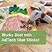 AdTech W05672 Mini Lo Low Temp Hot Glue Gun Combo Pack