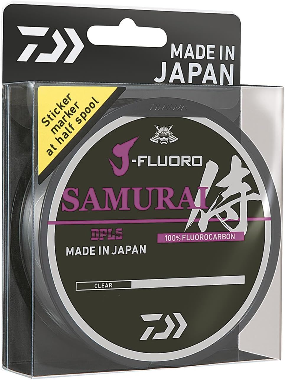 Daiwa J-Fluoro Samurai Fluorocarbon Line - 6lb - 220yds