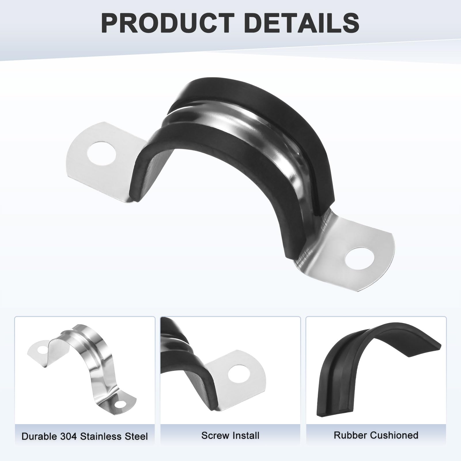 M METERXITY 30-Pack Cable Clamps - Image 2